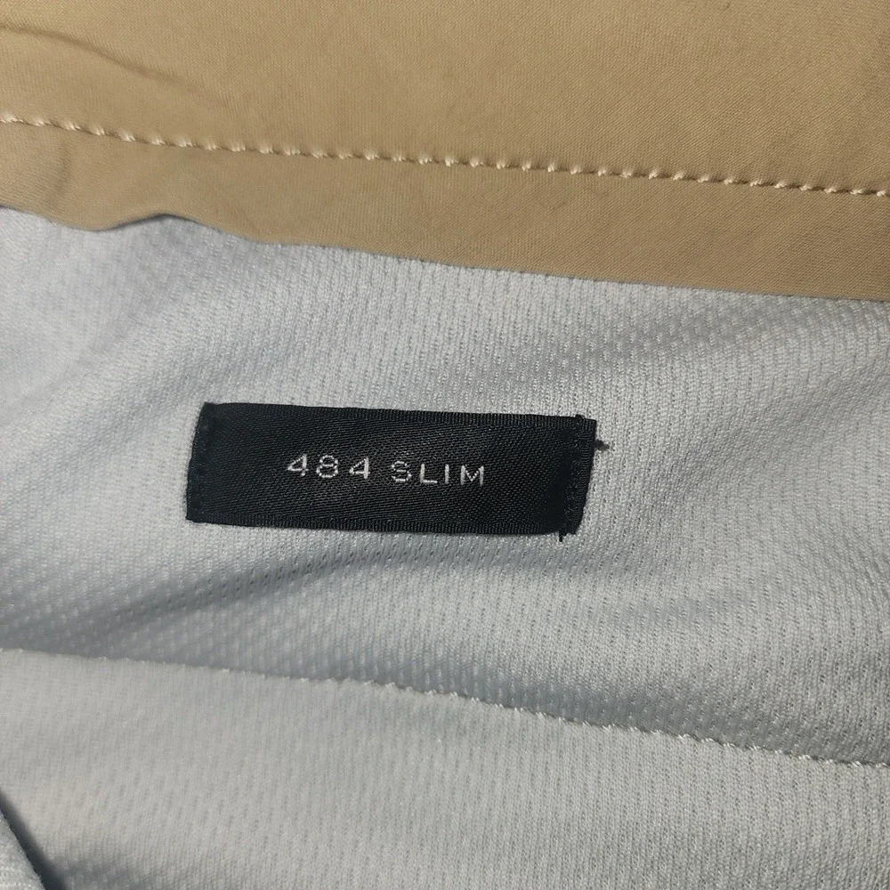J.Crew 484 Slim Fit Stretch Tech Chinos Khaki Mens 34x34 Re-Imagined Tech‎ Pants